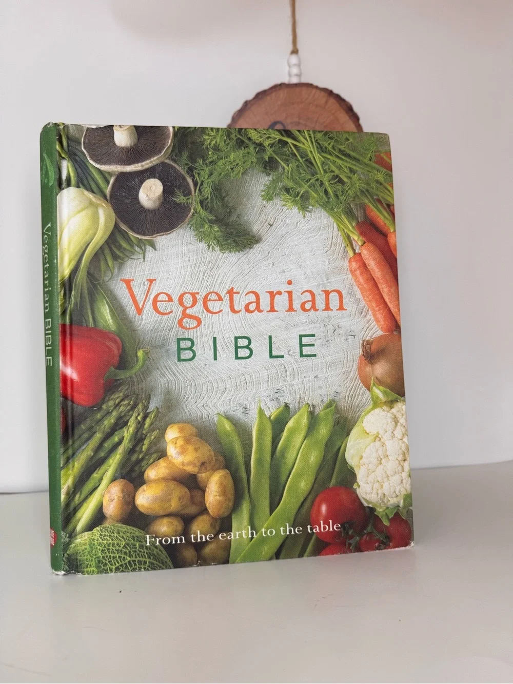 Vegetarian Bible - Green and Multi Color Cover